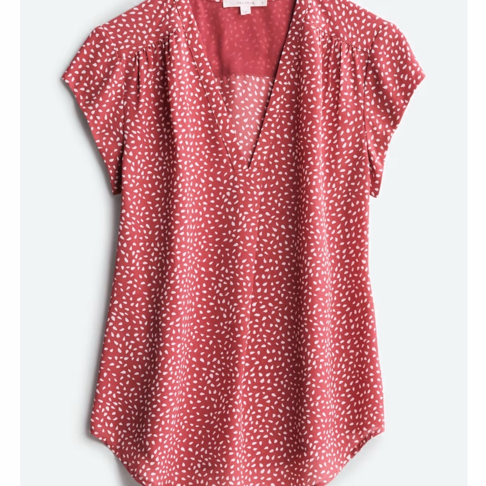 Lillian V Neck Blouse